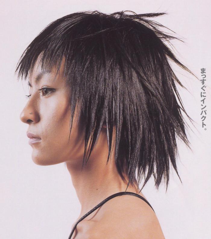 <em>离子烫短发</em>模特儿<em>发型</em>