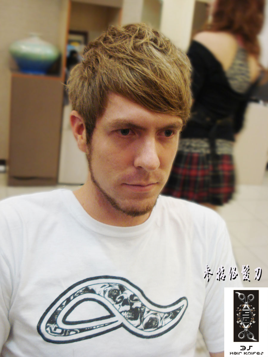 外国人的头发真好剪