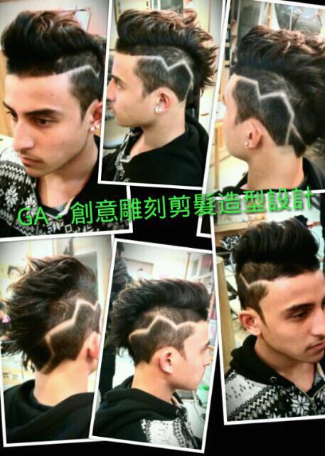 造型雕刻剪发设计4